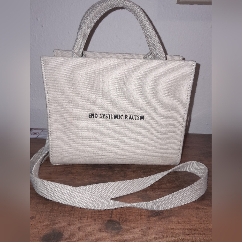 Mini Brandon Blackwood "End Systematic Racism" Tote